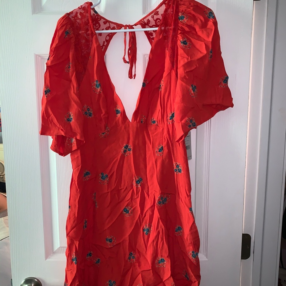 Hot Cherry Short Summer Dress